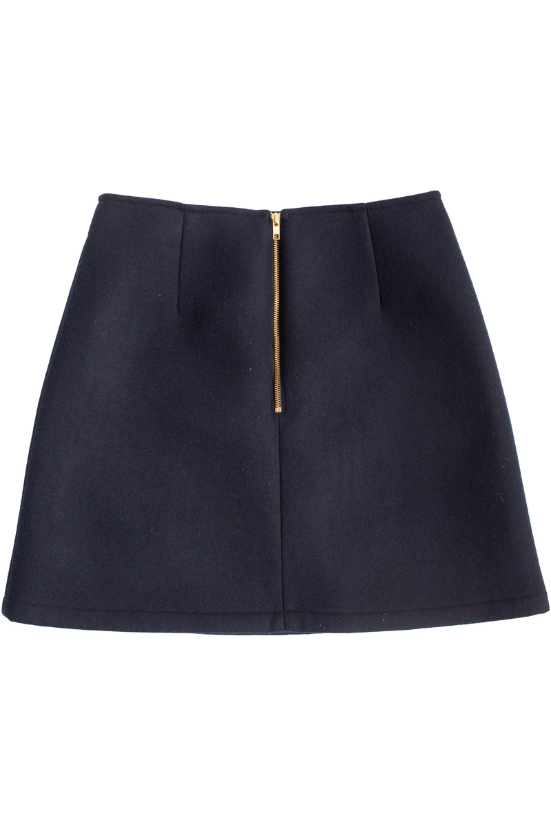 twenty-seven names - Wool Mini Skirt