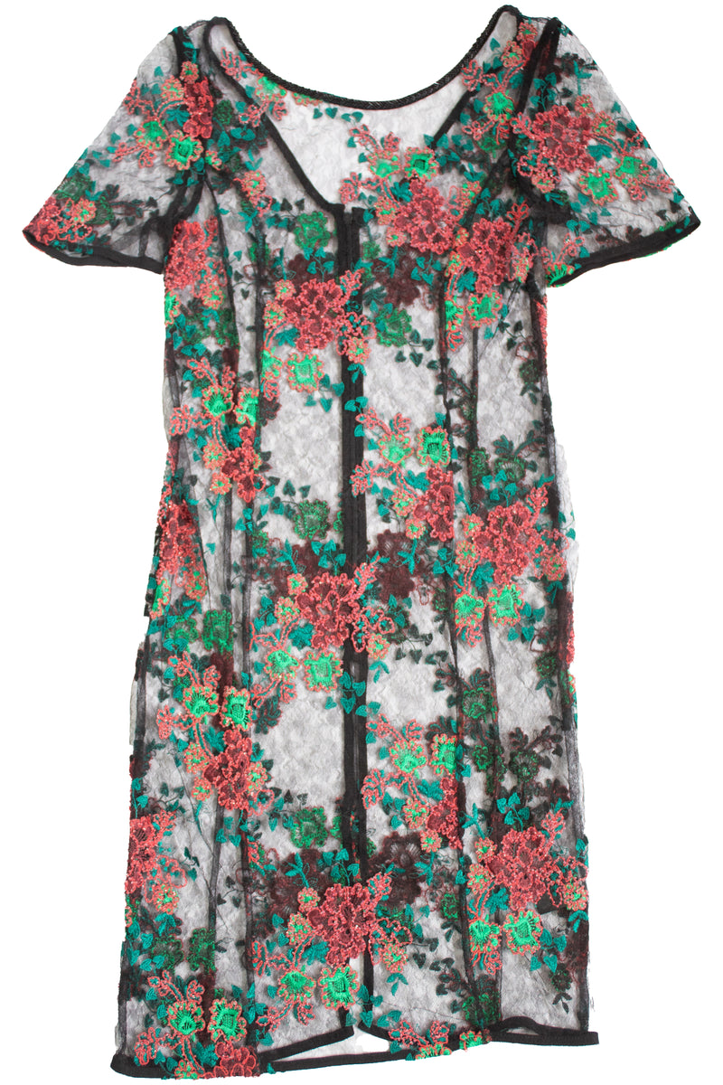 Trelise Cooper - Floral Mesh Midi Dress