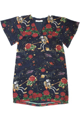 Coop - Roses/Robots/Stars Midi Dress