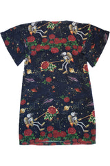 Coop - Roses/Robots/Stars Midi Dress