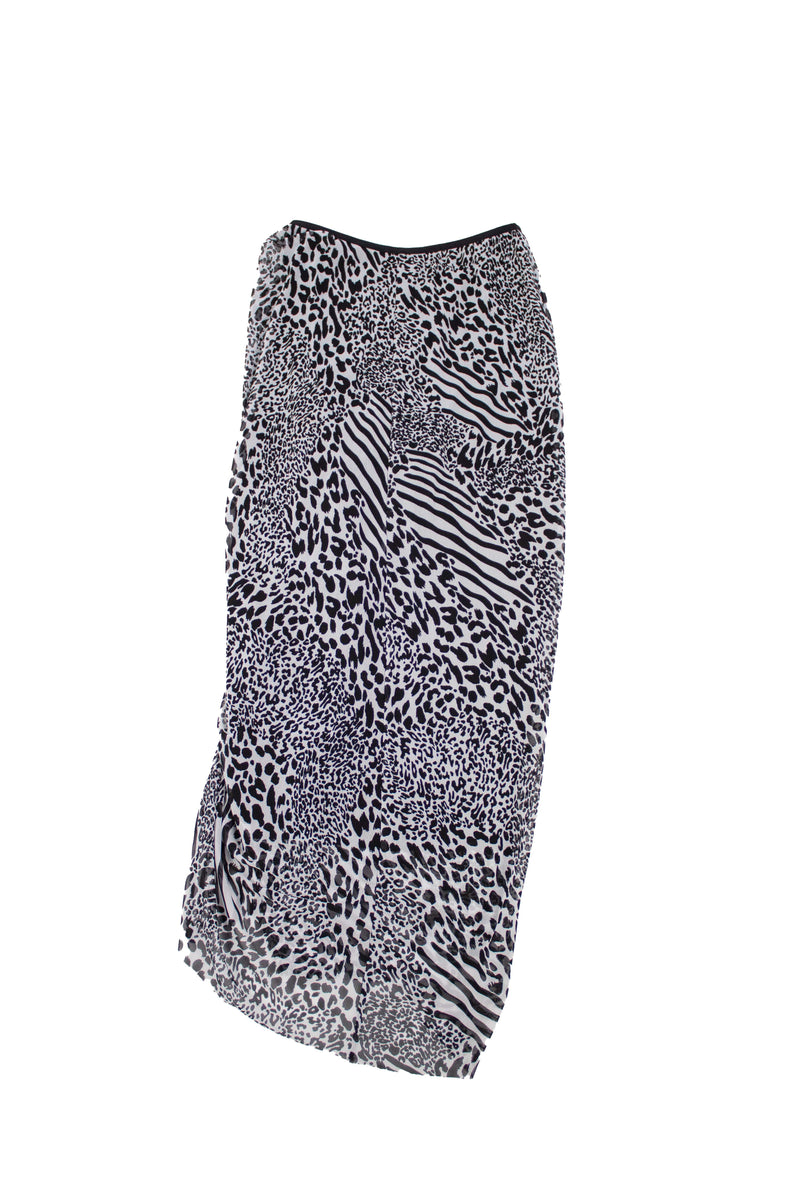 Paula Ryan - Animal Print Maxi Skirt