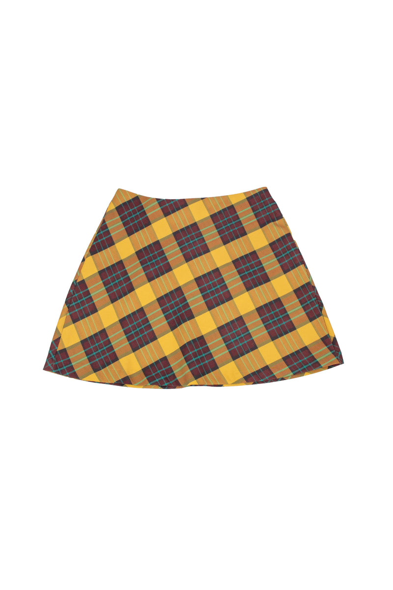 Zara Woman - Plaid Mini Skirt