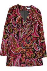 Rotate by Birger Christensen - Paisley Velvet Mini