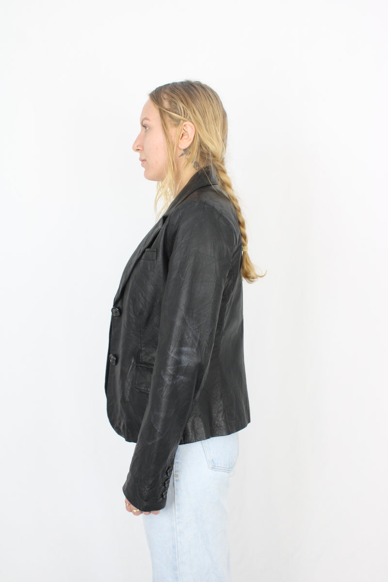 Just Jeans - Vintage Leather Blazer