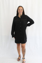 Rails - Studded Shirt Dress