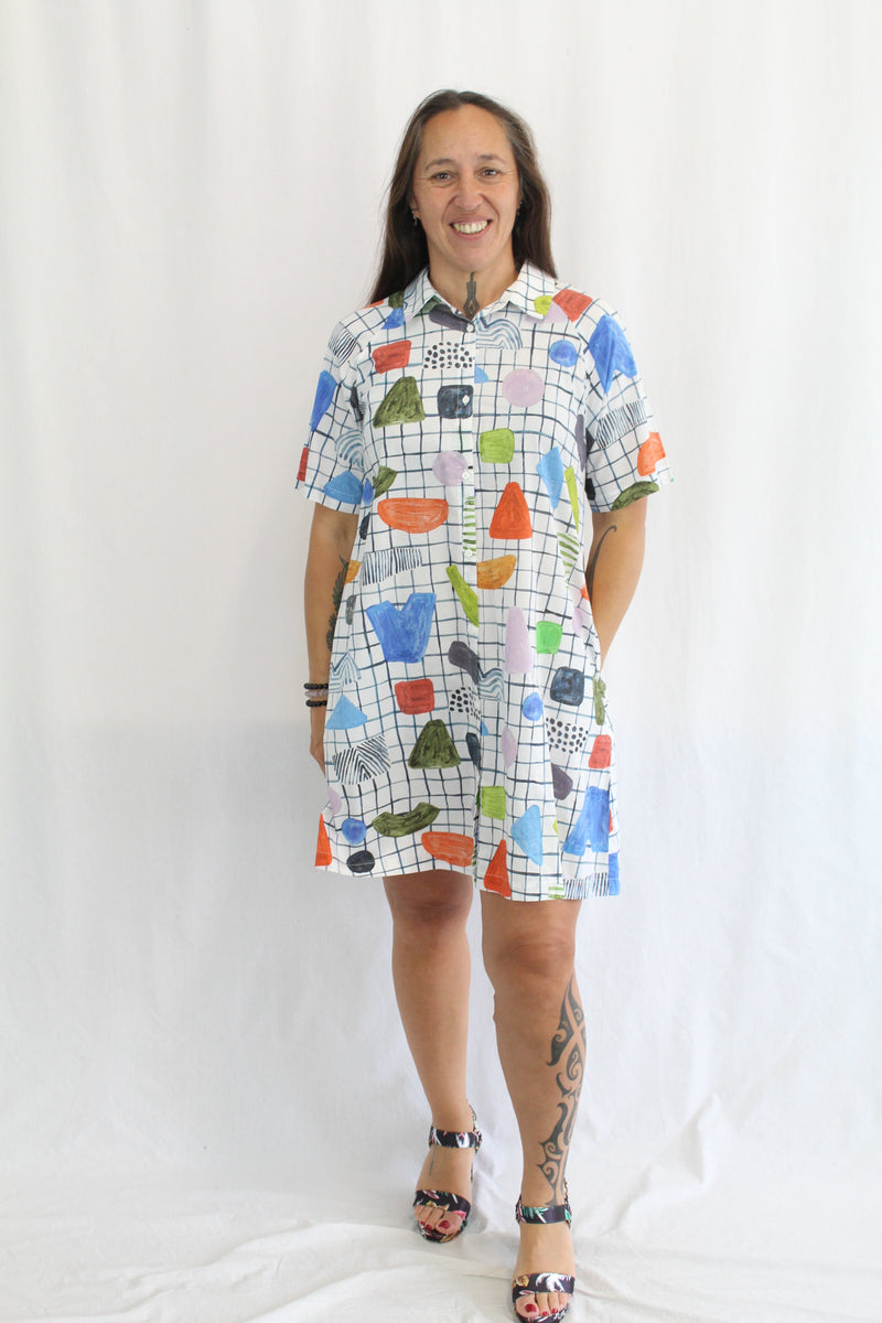 Julia Flanagan X Gorman - Grid Shirt Dress