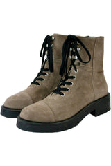 All Saints - Suede Lace Up Boots