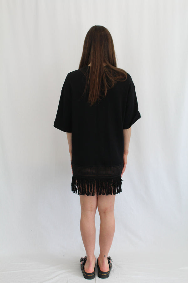 Blacklist - Fringe Sweat Dress