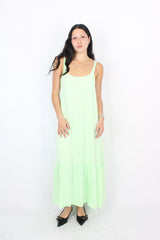 Ruby - Lime Green Loose Dress