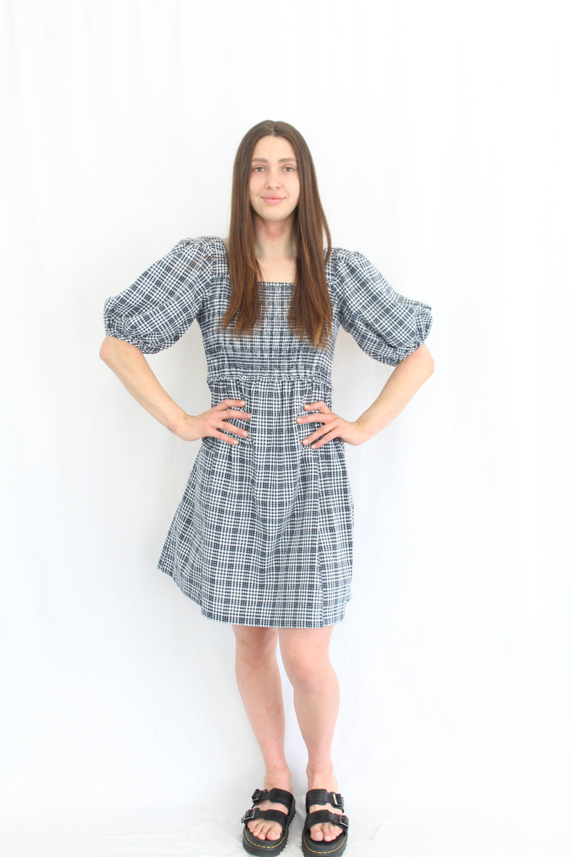 Kate Sylvester - Puff Gingham Mini