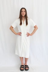 Summi Summi - Toweling Button Midi Dress