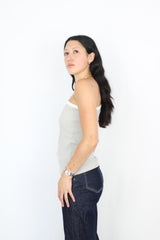 Commoners - One Shoulder Ribbed Top