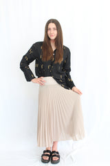 Sills - Pleat Midi Skirt