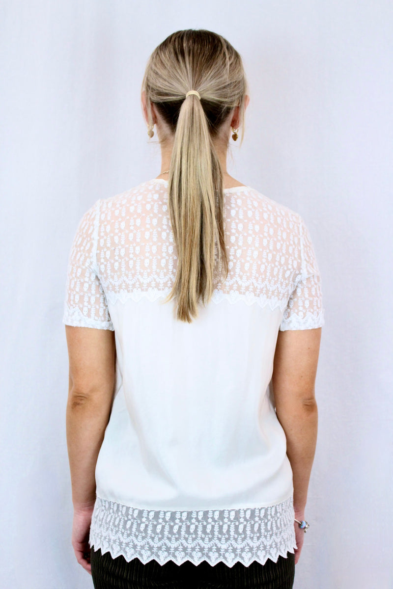 Lace Panel Top
