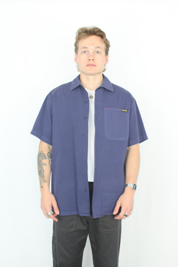 Hard Yakka x Thrills - Navy Shirt