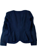 GIORGIO ARMANI - Textured Peplum Blazer