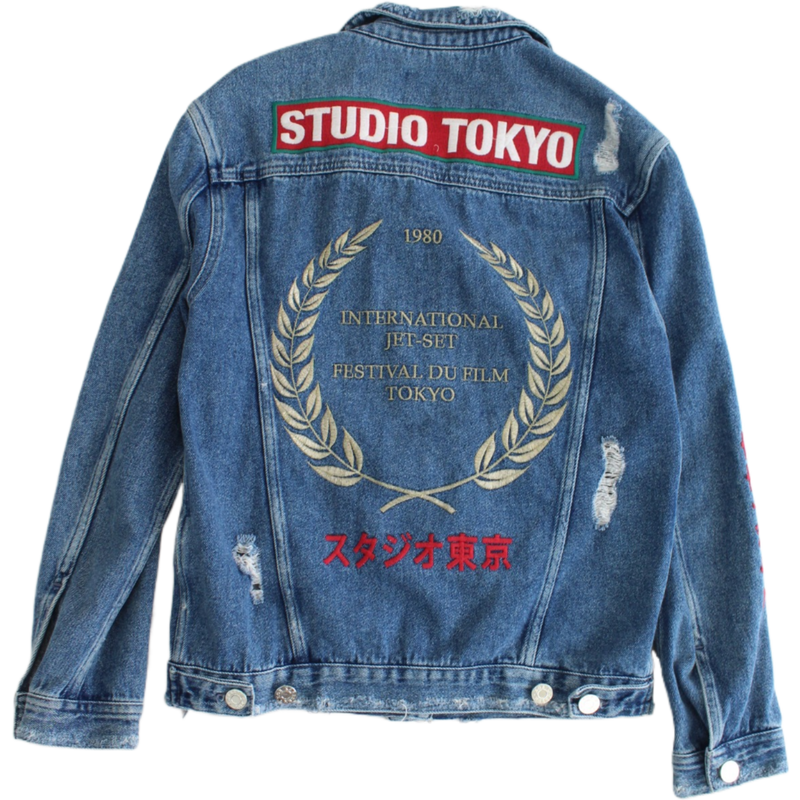 Zoe Karssen - Distressed Denim Jacket