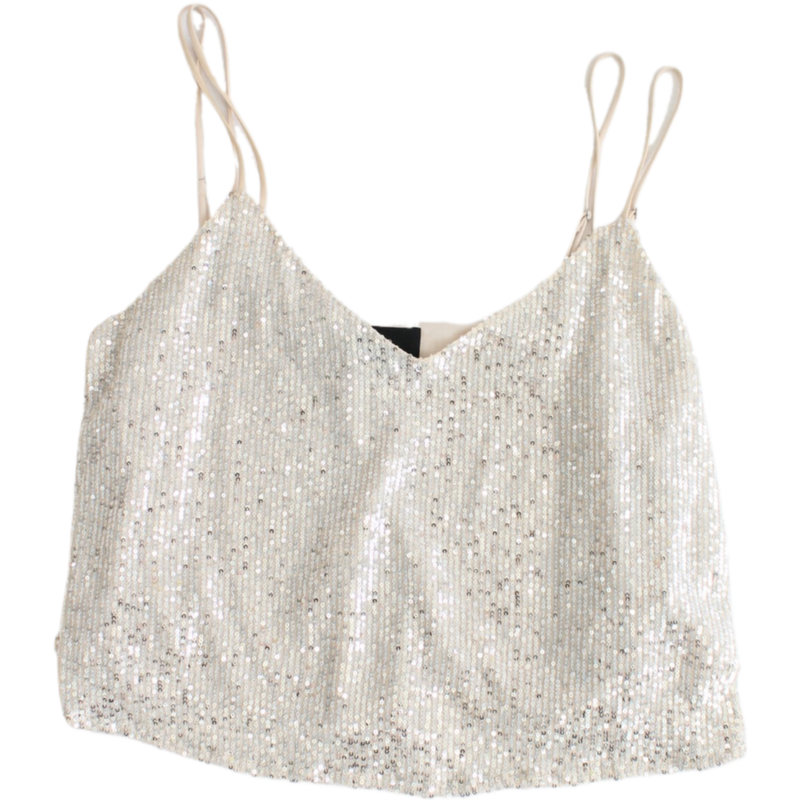 Moochi - Sequin Double Strap Cami