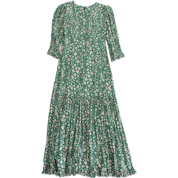 Rixo - Green Floral Maxi