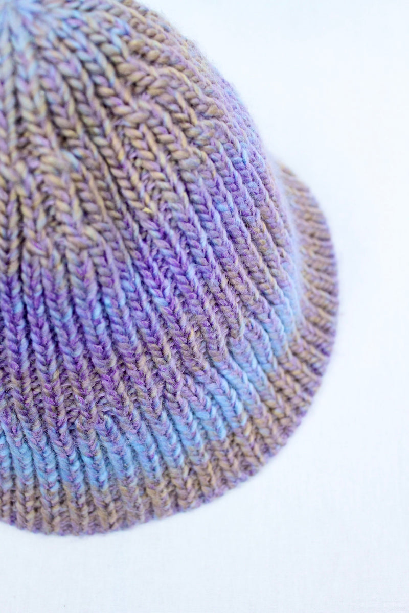 Wool Knit Bucket Hat