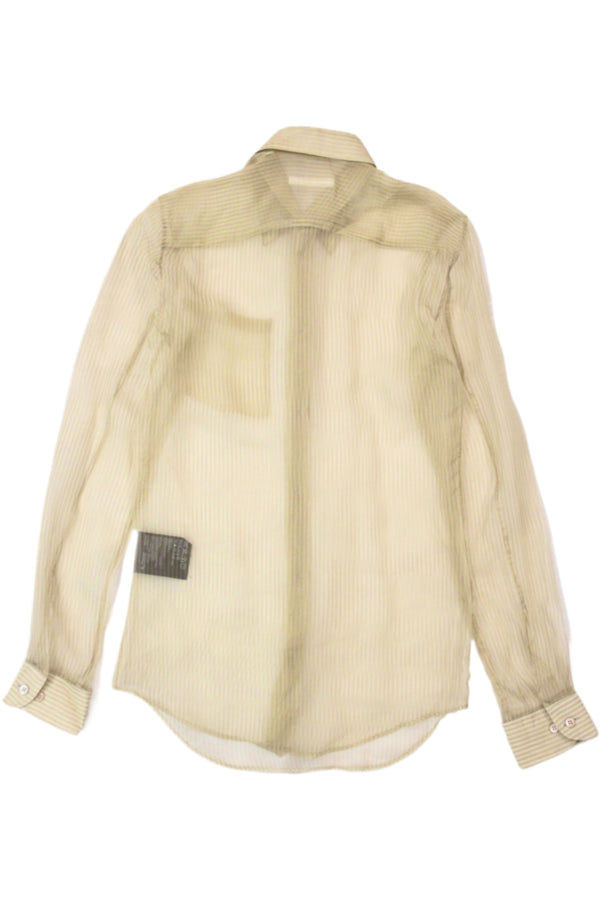 Helmut Lang - Sheer Stripe Shirt