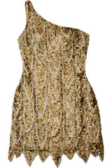 SCALA - Beaded Silk Dress