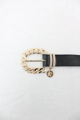 Karen Walker - Black Chunky Chain Belt