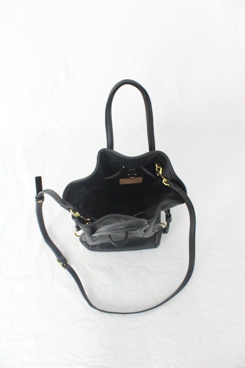 Deadly Ponies - Leather Drawstring Bag