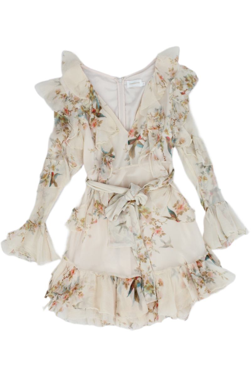 Zimmermann - Floral Ruffle Mini