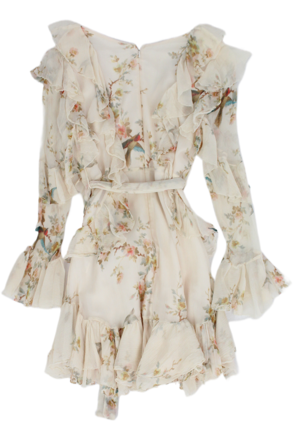 Zimmermann - Floral Ruffle Mini