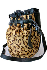 Alexander Wang - Leopard Pony-hair Diego Bag