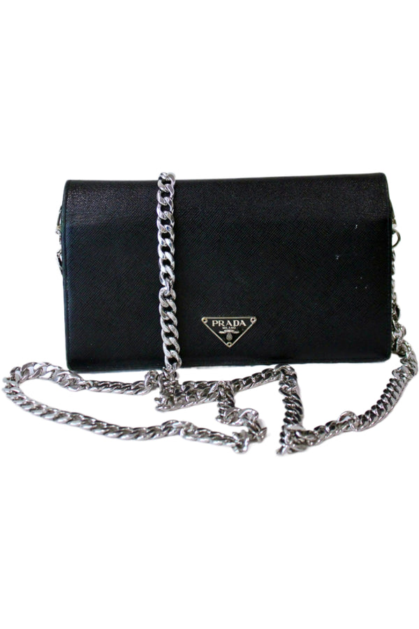 Prada - Wallet With Chain Strap