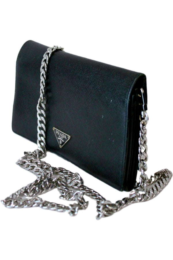 Prada - Wallet With Chain Strap