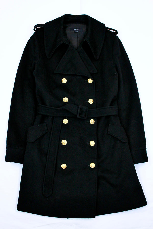 Cashmere Wool Blend Coat