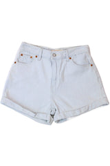 Levi's - Light Wash Cuffed Shorts