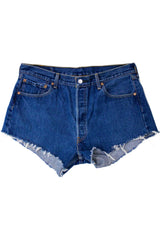 Levi's - Mid Blue 501 Cut Offs