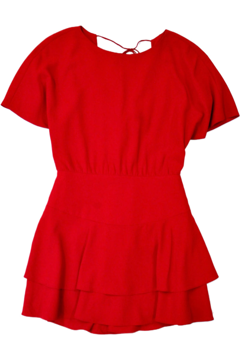 Alice + Olivia - Red Mini Dress