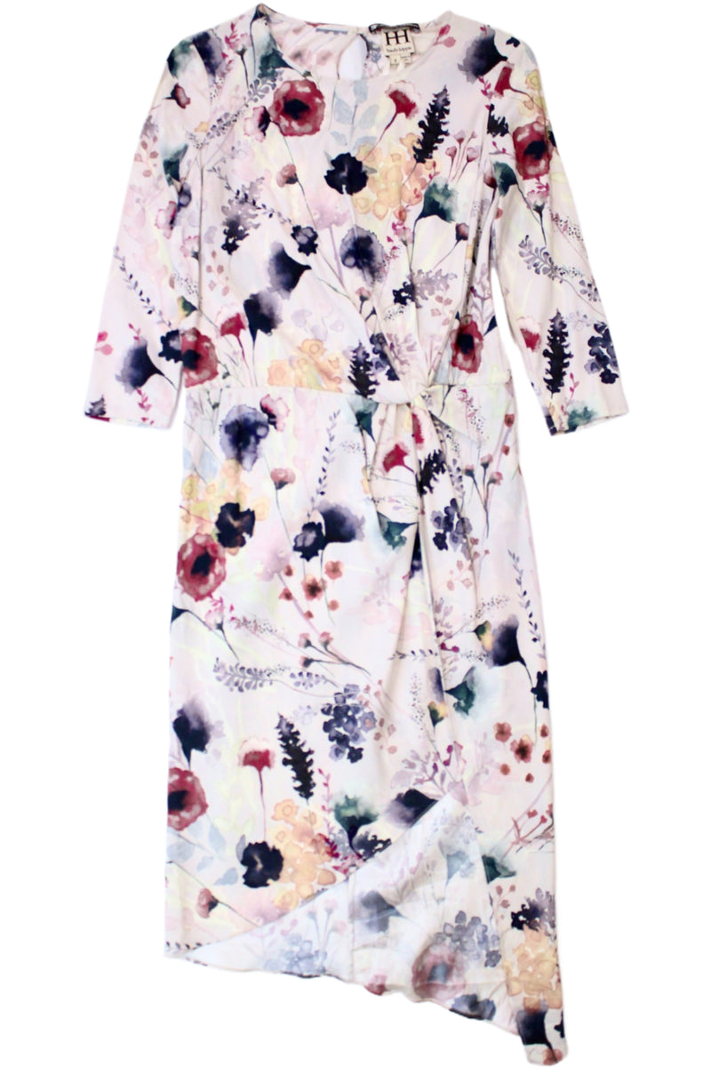 Haute Hippie - Watercolour Floral Midi