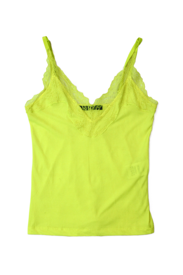 Balenciaga T's - Fluro Lace Cami