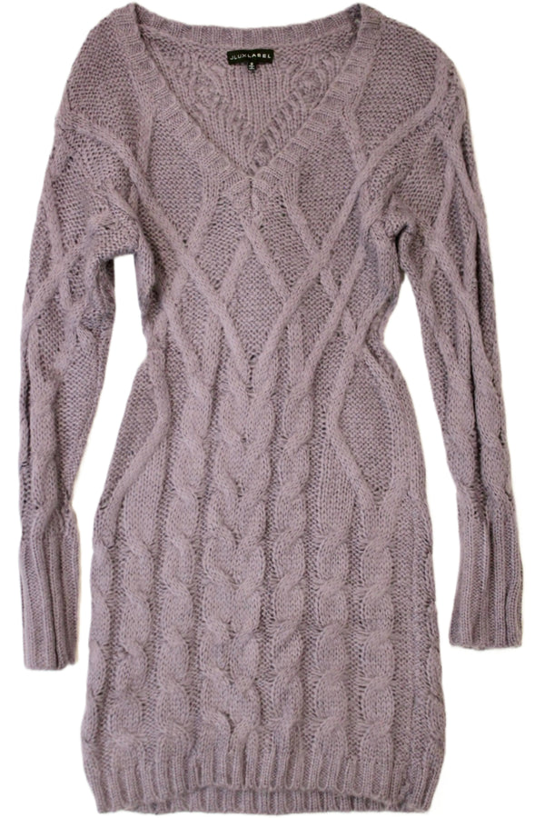 JLUXLABEL - Cable Knit Dress