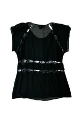 Vena Cava - Chiffon + Metal Ring Top