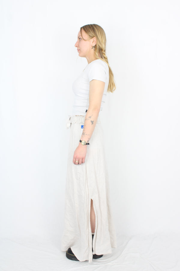 Ruby - Linen Maxi Skirt