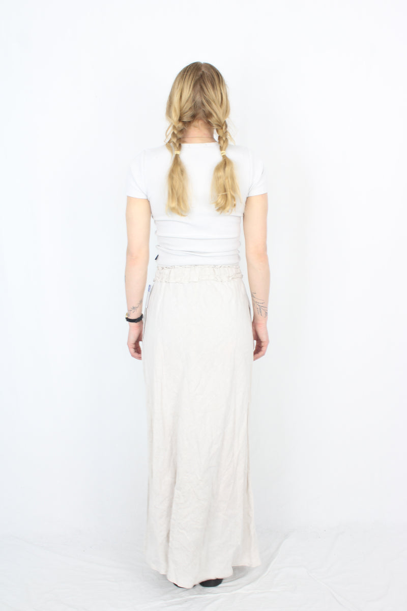 Ruby - Linen Maxi Skirt