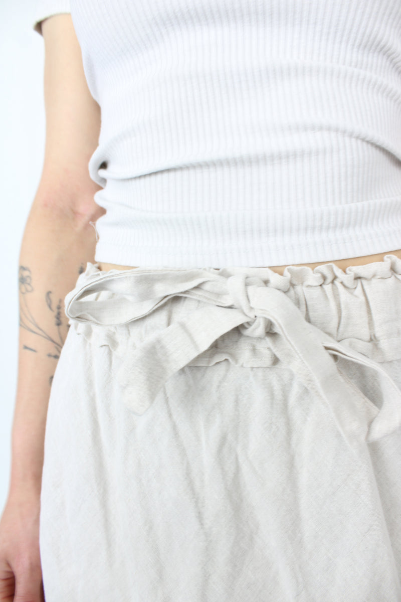 Ruby - Linen Maxi Skirt