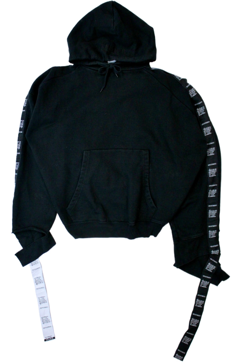 VETEMENTS - Logo Tape Hoodie