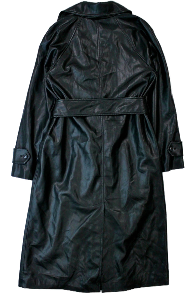 GAP - Leather Look Trench Coat