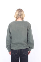 Carhartt - Green Logo Crewneck