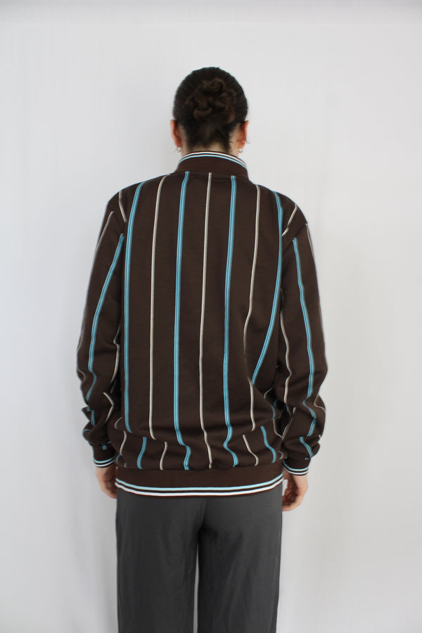 Striped Zip-Up Jacket