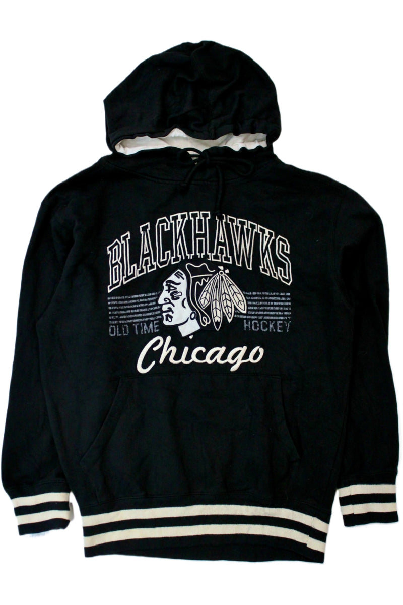 Old Time Hockey - Black Hawks Hoodie