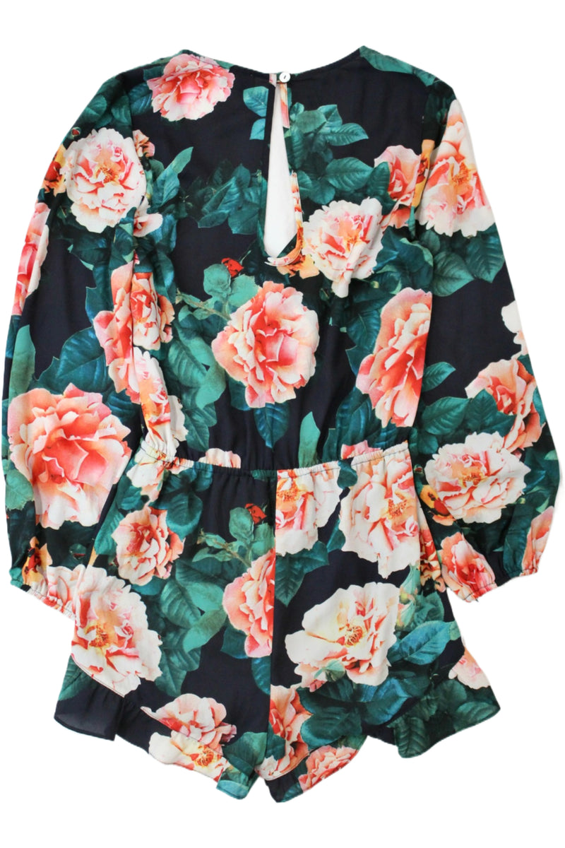 show me your mumu - Floral Playsuit